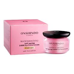 Crema antirid 24H pentru conturul ochilor, cu extract de Yuzu, 20 ml, Onshindo Osaka