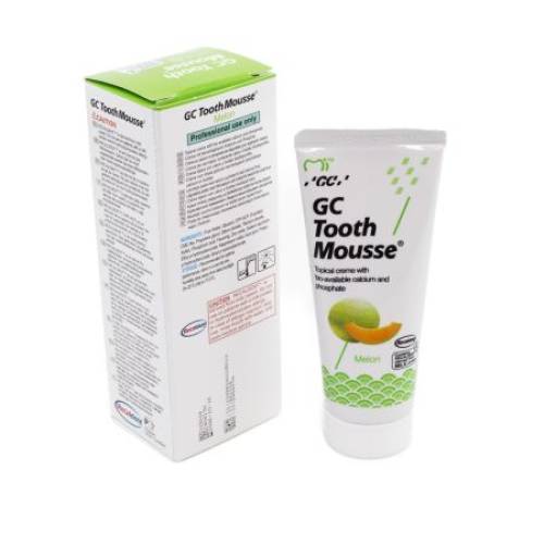 GC Tooth Mousse crema topica remineralizanta pe baza de apa cu aroma de pepene galben 40 g