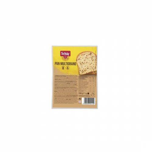 Paine feliata alba cu cereale, Pan Multigrano, fara gluten, 250g - Dr. Schar