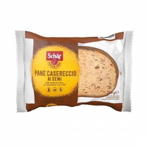 Paine de casa cu seminte, Pane Casereccio, fara gluten, 250g - Dr. Schar
