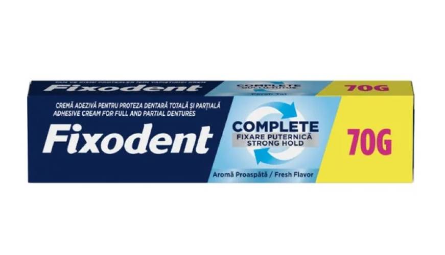 Fixodent complete fresh crema adeziva 70 g