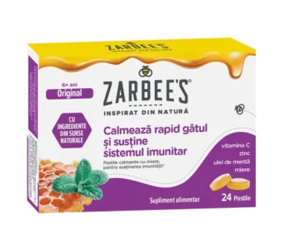 Zarbee's original 6+ ani 24 pastile