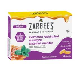 Zarbee's original 6+ ani 24 pastile