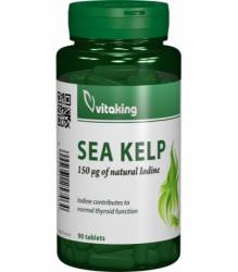 Alga marina, Sea Kelp, 33mg, 90cpr - Vitaking