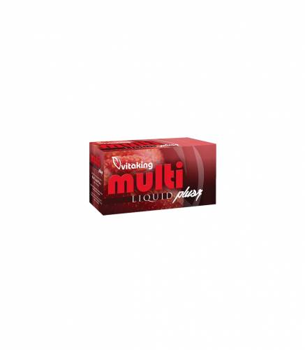 Multivitamin Lichid cu minerale, Ginseng si Luteina, 30cps - Vitaking