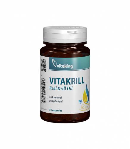 Ulei VitaKrill 500mg, 30cps - Vitaking
