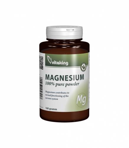 Pulbere de magneziu citrat, 160g - Vitaking