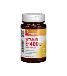Vitamina E naturala, 400UI, 60cps - Vitaking