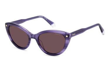 Polaroid ochelari de soare (S) 4175/S/X HKZ 54 KL violet havana eco