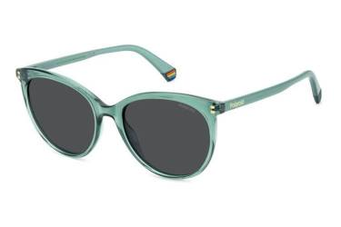 Polaroid ochelari de soare (S) 6231/S 1ED 55 18 green polarizat eco