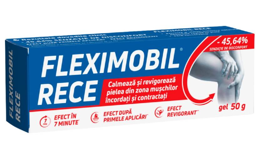 Fleximobil Rece Gel cu efect de racire 50 g