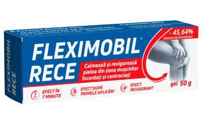 Fleximobil Rece Gel cu efect de racire 50 g