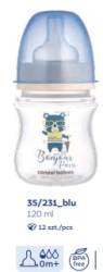 Canpol 35/231 biberon bleu anticolici 120 ml