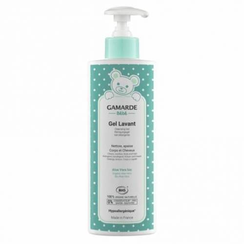 Gel de baie pentru corp si par pentru bebelusi, 400ml - Gamarde