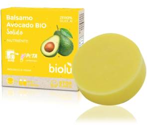 Balsam de par solid cu avocado, 60 g, Biolu
