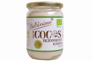 Ulei Cocos dezodorizat eco-bio 1000ml, Nutrissimo