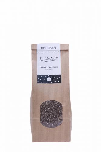 Seminte de chia, 250g - Nutrissimo