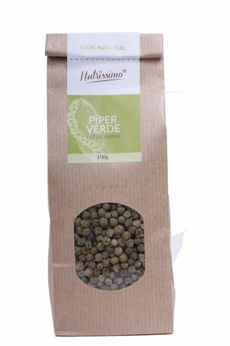 Piper verde boabe, 100g - Nutrissimo