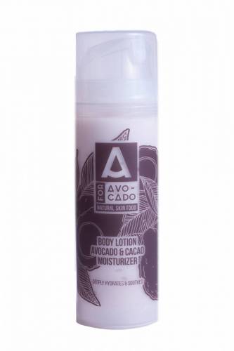 Crema de corp cu avocado si cacao, 150ml - A for Avocado