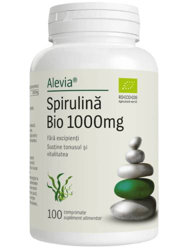 Alevia Spirulină 1000mg 100 comprimate