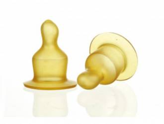 Minut baby tetină latex ortodontică 3+ luni 2 bucăți