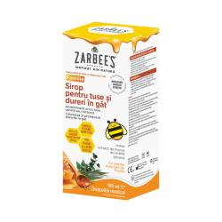 Sirop pentru tuse si dureri in gat, 150ml, Zarbee's