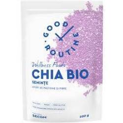Seminte de Chia, eco-bio, 200 g, Good Routine, Secom