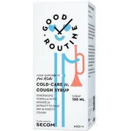 Sirop pentru copii Cold-Care Jr Cough Syrup, 150 ml, Good Routine, Secom