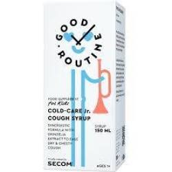 Sirop pentru copii Cold-Care Jr Cough Syrup, 150 ml, Good Routine, Secom