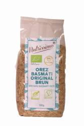 Orez basmati original brun, eco-bo, 500g - Nutrissimo
