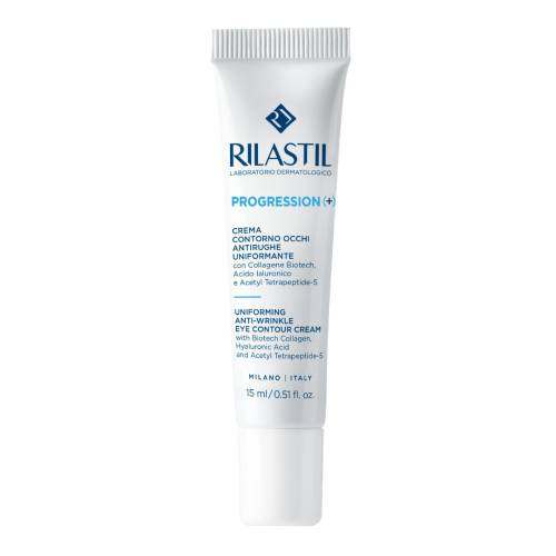 Crema antirid de uniformizare pentru conturul ochilor PROGRESSION, 15ml, Rilastil
