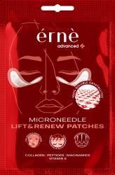 Plasturi faciali rejuvenanti cu microace pentru piele obosita si imbatranita, 2 bucati, Erne