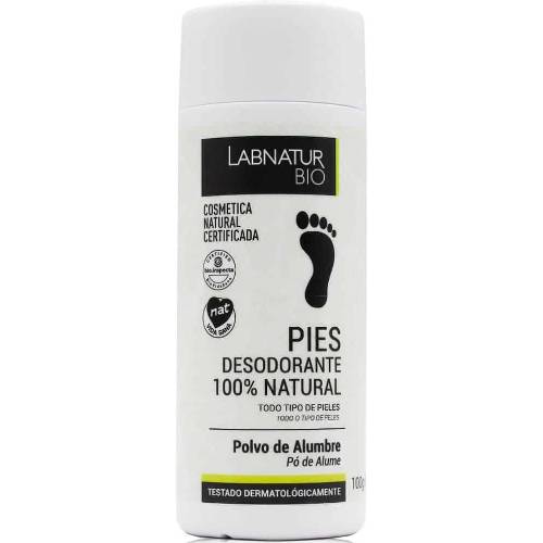 Deodorant natural pentru picioare cu pudra de alaun, 100g, LabNatur