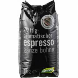 Cafea Espresso boabe, eco-bio, 1kg - Dennree