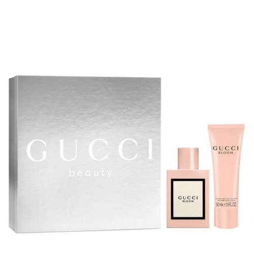 Pachet Apa de parfum Bloom 50ml + Lotiune de corp 50ml, Gucci
