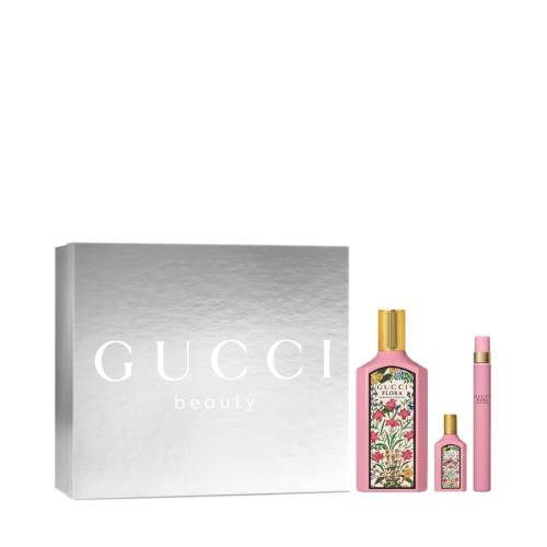 Pachet Apa de parfum Flora Gardenia, 100ml + 10ml + 5ml, Gucci