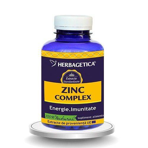 Zinc Complex Organic, 60 capsule, HERBAGETICA