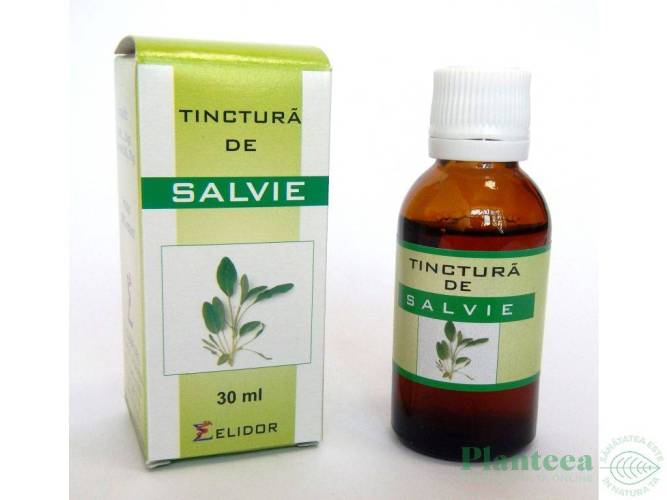 Tinctura de Salvie, 30 ml, Pontica Elidor