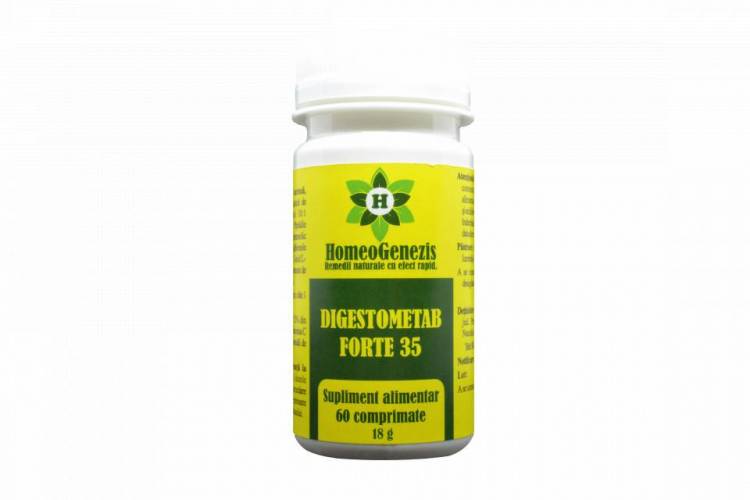 Digestometab Forte 35, 60 cpr Homeogenezis