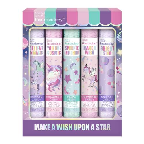 Set cadou saruri de baie Beauticology Cosmic, 5 piese, Baylis & Harding