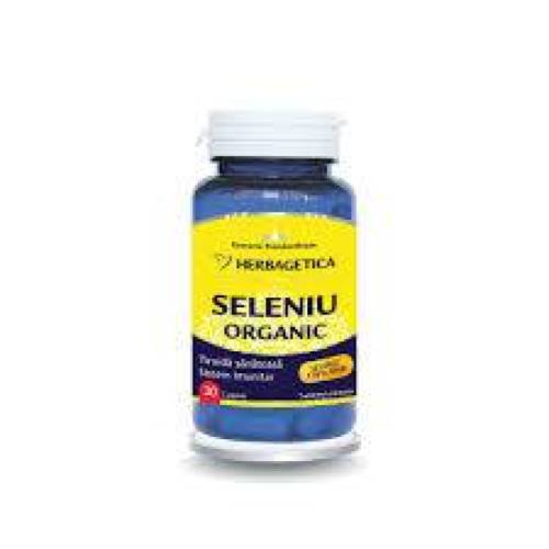 Seleniu Organic, 30 capsule, HERBAGETICA