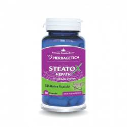 Steatox Hepatic, 30 capsule, Herbagetica