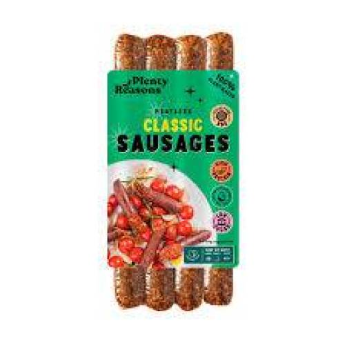 Alternativa vegana la carnati clasici, 180 g, Plenty Reasons