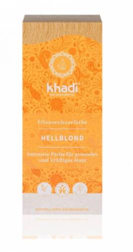 Henna Blond Deschis - Vopsea de par naturala - Khadi