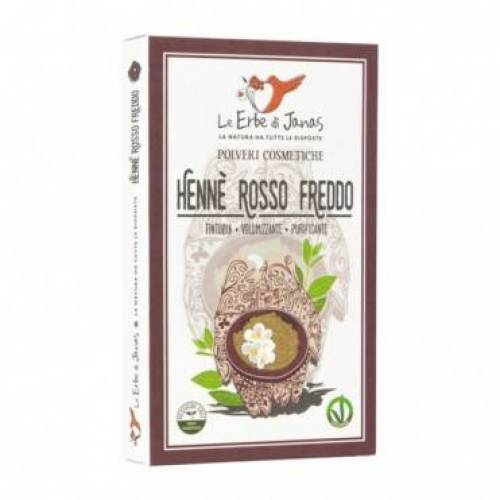 Henna Rosu Rece, 100g - Le Erbe di Janas