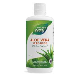 Aloe Vera Gel & Juice with Aloe PolyMax Natures Way, 1000 ml, Secom