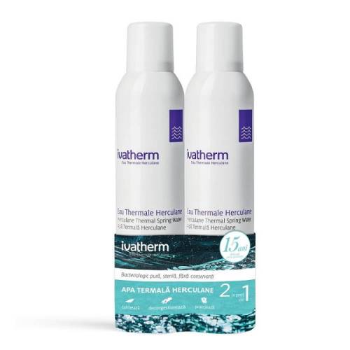 Ivatherm Apa Termala Herculane spray 200 ml Pachet Promo 2 la pret de 1