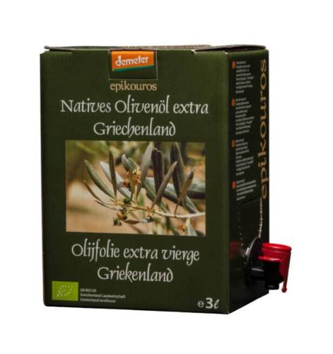 Ulei de masline extravirgin, 3 Litri, Epikouros