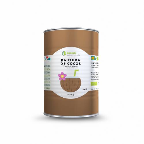 Bautura de  Cocos, 17 %, 400 ml, ManagisBIO