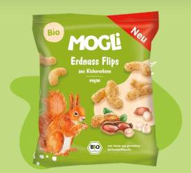 Pufuleti cu Arahide, eco-bio, 30 g, Mogli